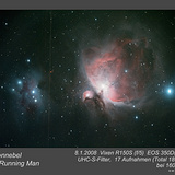 21 Orionnebel mit Running Man