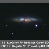 7  M82 Variante mit TS-Refraktor