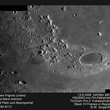 Mare Frigoris und Mare Imbrium