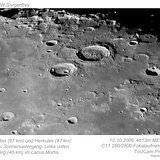 Atlas und Herkules im Abendlicht