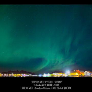 Polarlichter Norwegen 2017