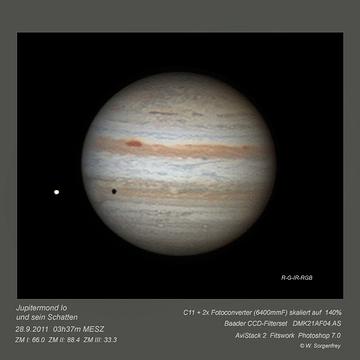 20110928 03h37 Jupiter und Io