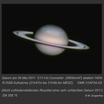 13  Saturn am 30.5.2011