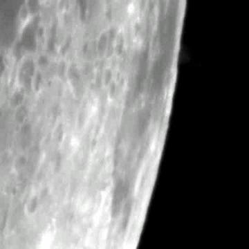 6b Saturnbedeckung durch den Mond im Faltrefraktor 22.5.2007