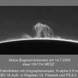 5  Aktive Bogenprotuberanz mit EOS 20D