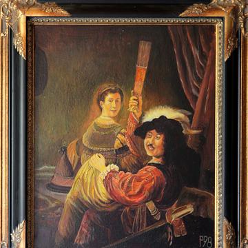 5619 Rembrandt-Selbstbildnis mit Saskia